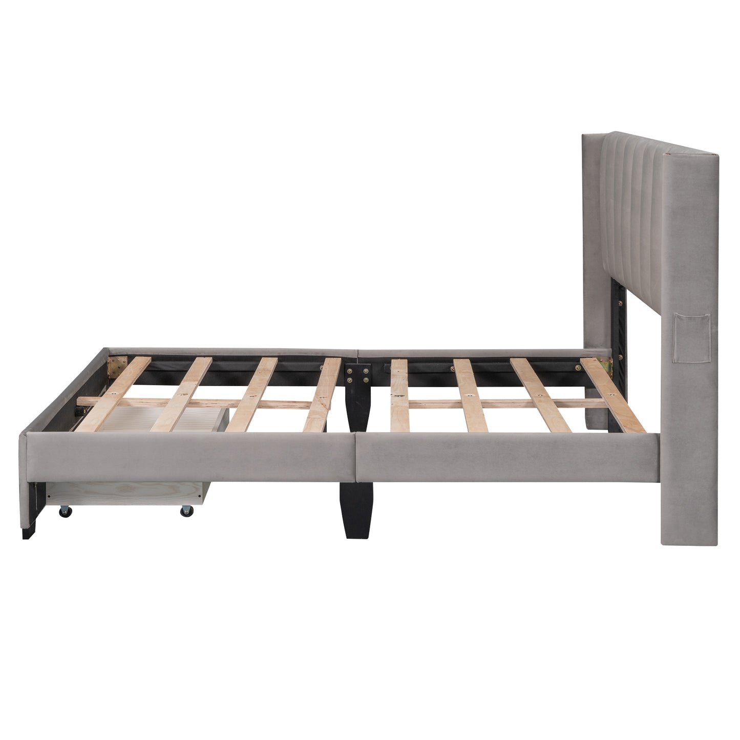 Hava Full Bed (gray)