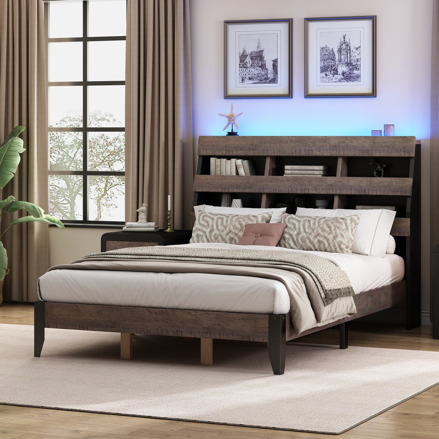 3 Piece Bedroom Set, Queen Size