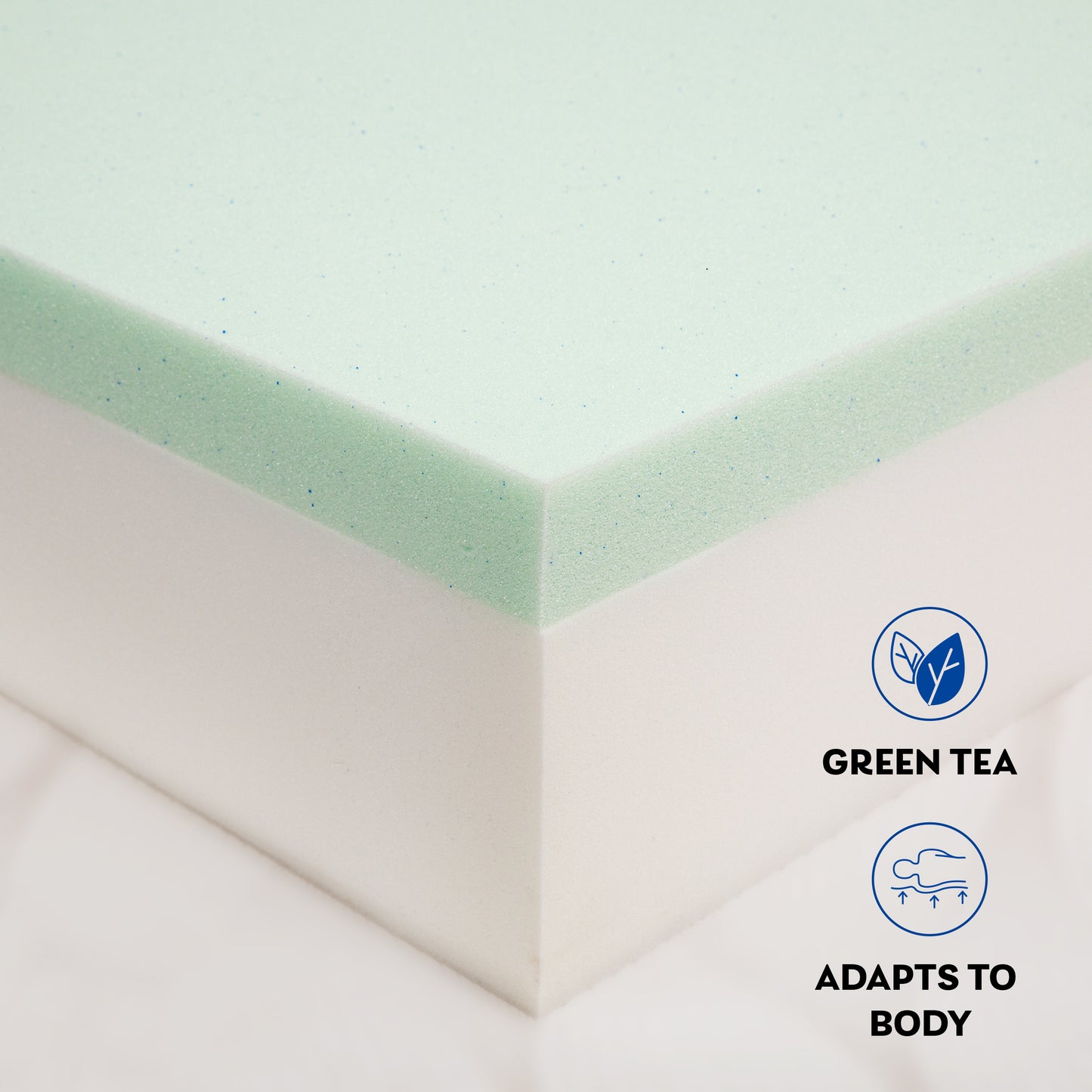 Green Tea Infused 8" Memory Foam Full Mattress