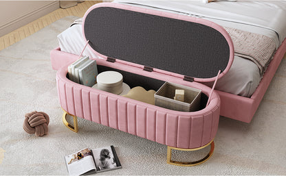 Elegant Storage Bench (pink)