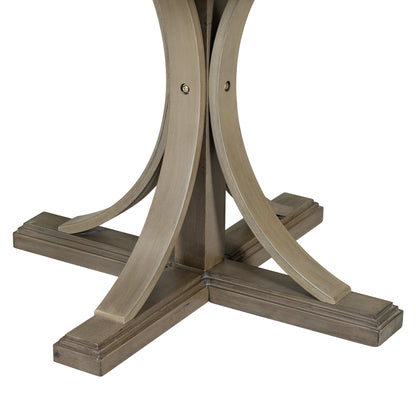 Peta Taupe 5 Piece Dining Table Set