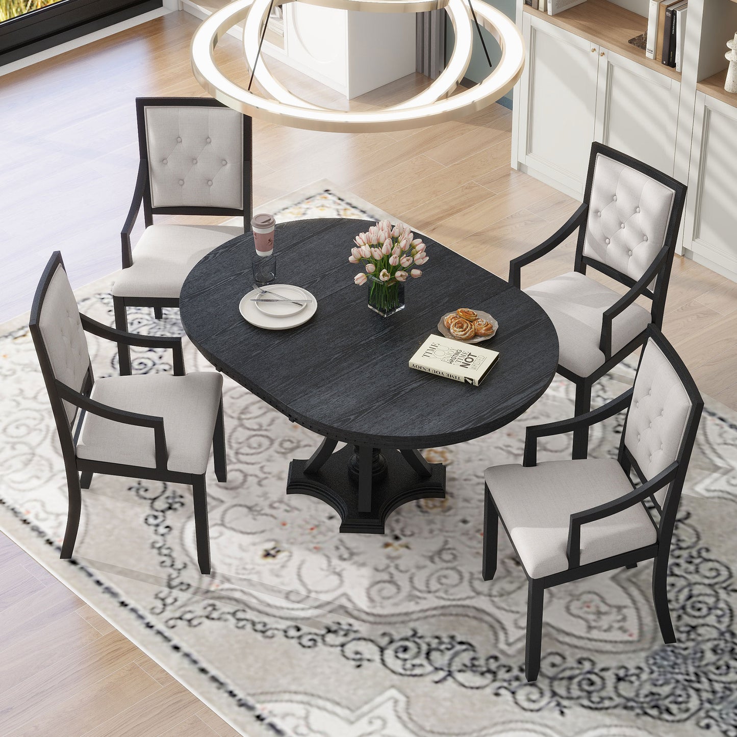 Thando 5 Piece Dining Table Set