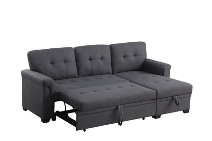 Lucca Linen Sectional Sofa