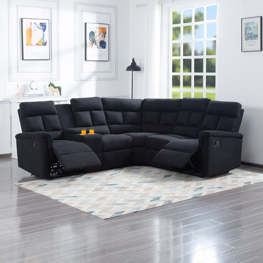 Freddie Manual Reclining Sectional Sofa