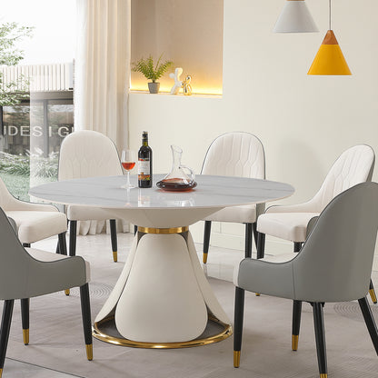 53" Modern Sintered Stone Dining Table