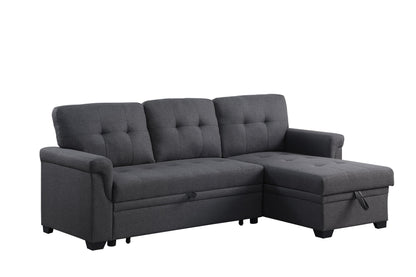 Lucca Linen Sectional Sofa