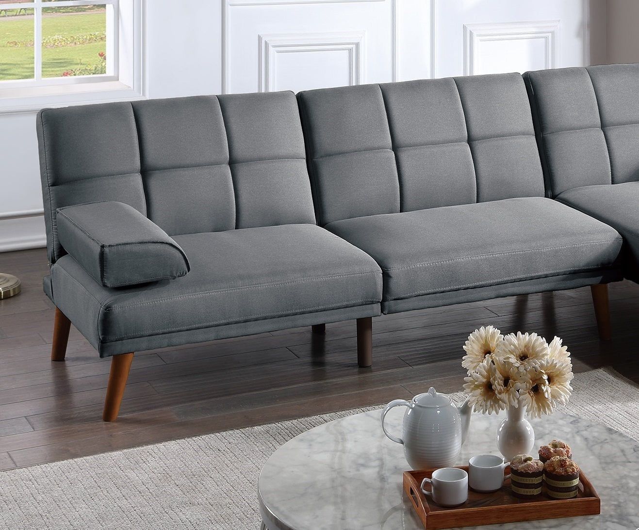 Cunningham 2pc Sectional Sofa Set