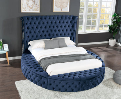 Gaiva Queen Bed (blue)