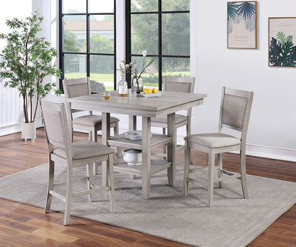 Steven 5-Piece Counter Height Dining Table