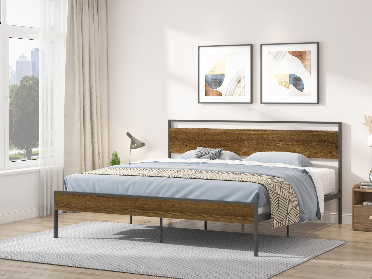 Ceres Metal King Size Bed