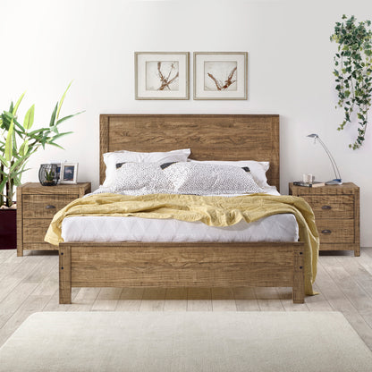 Albany Walnut Twin Bed