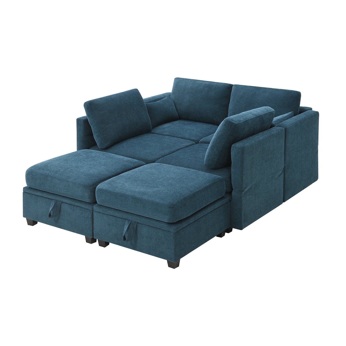 Chenille Modular Sectional Sofa