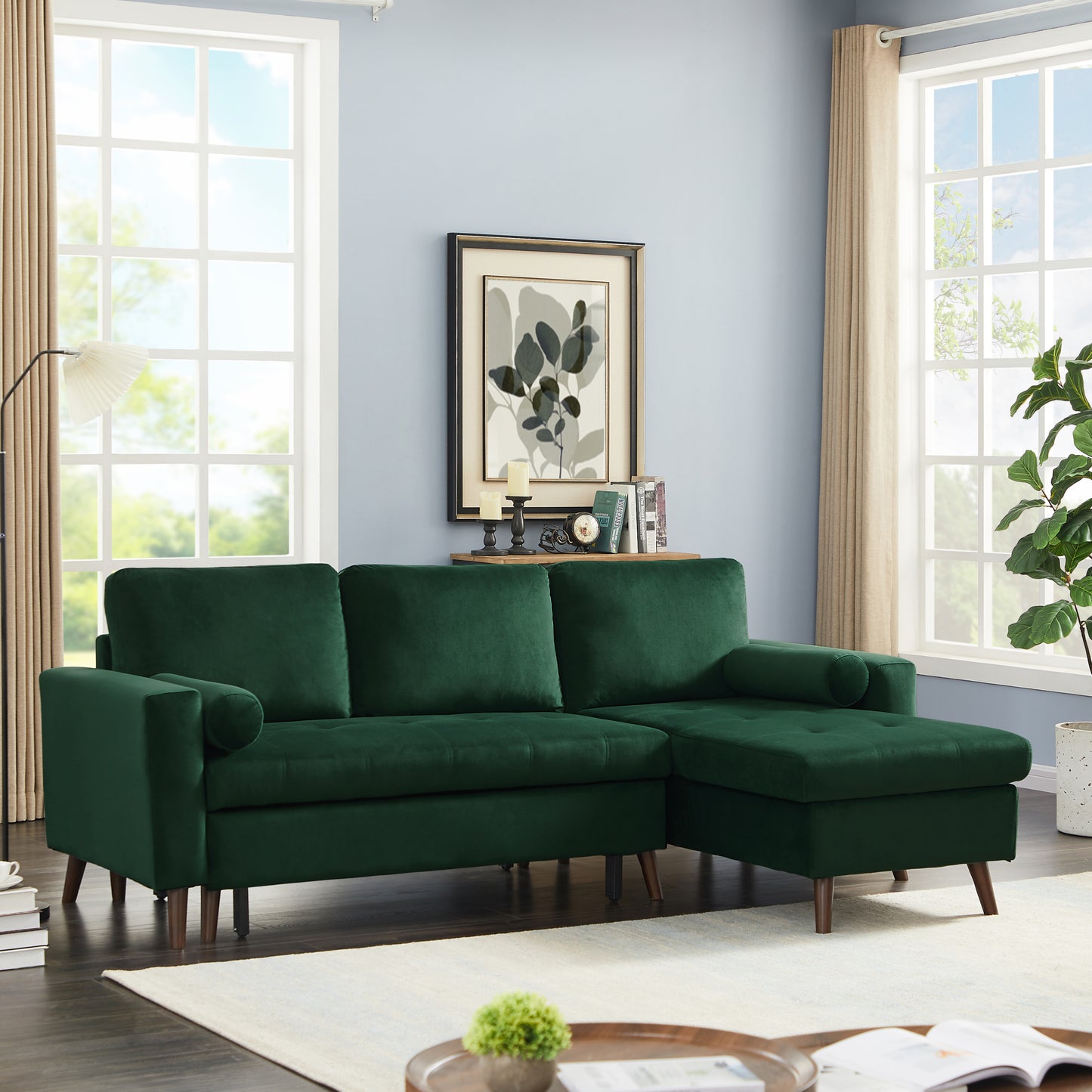 Danbury Sectional Storage Sofa Bed