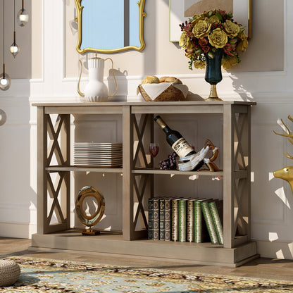 Rosalind Console Table (white wash)