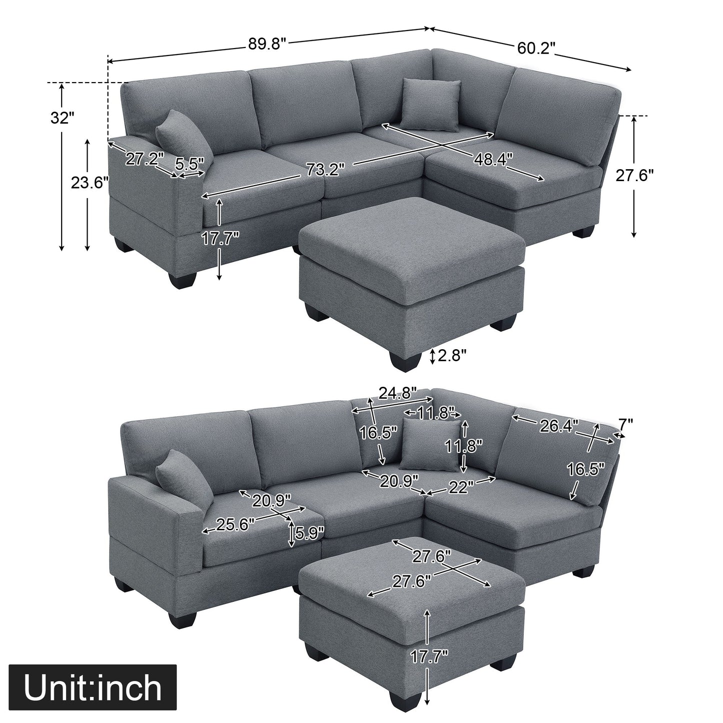 Jordan Sectional Sofa