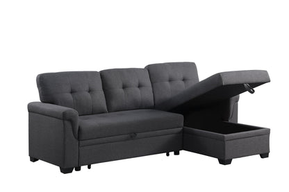 Lucca Linen Sectional Sofa