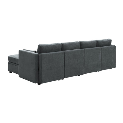 Chenille Modular Sectional Sofa