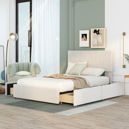 Eco Storage Full Bed (beige)
