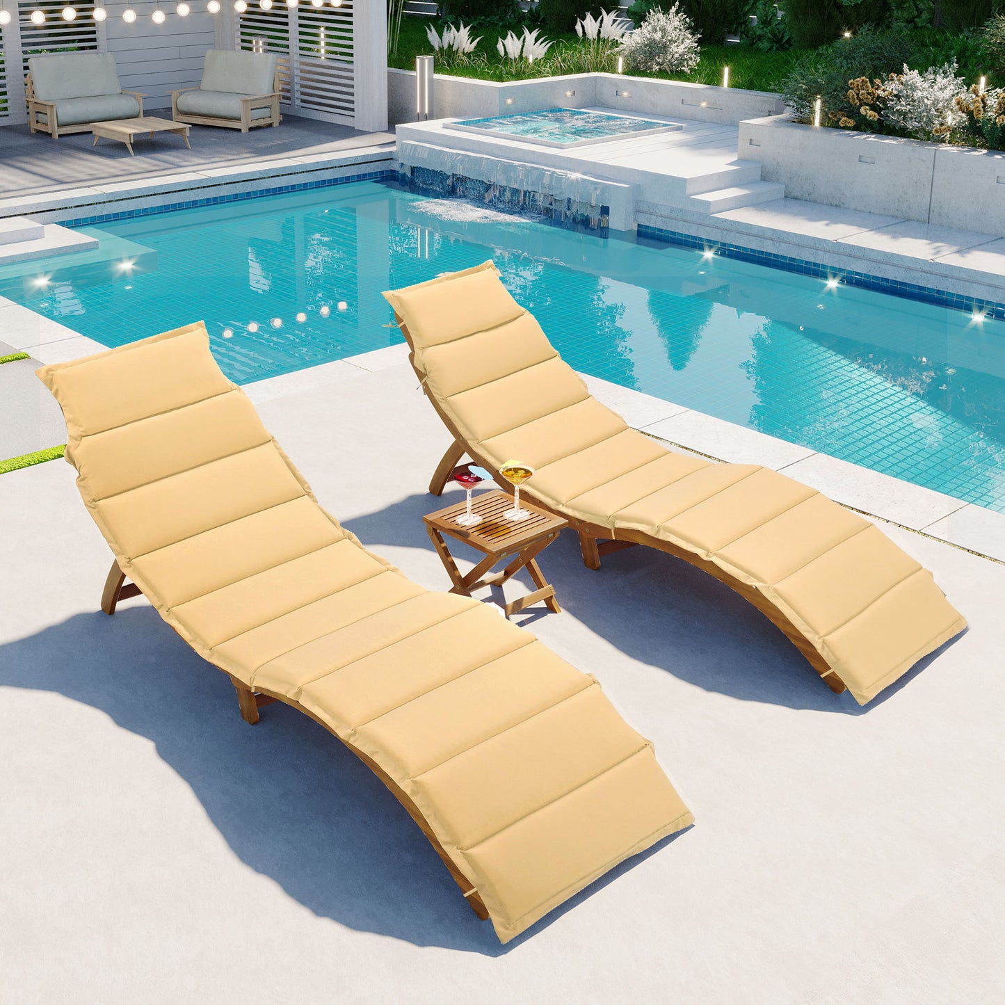 Splash 2 Lounge Chairs and Table (brown)