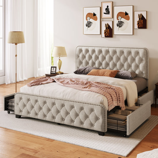 Riga Queen Size Bed