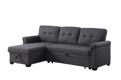 Lucca Linen Sectional Sofa