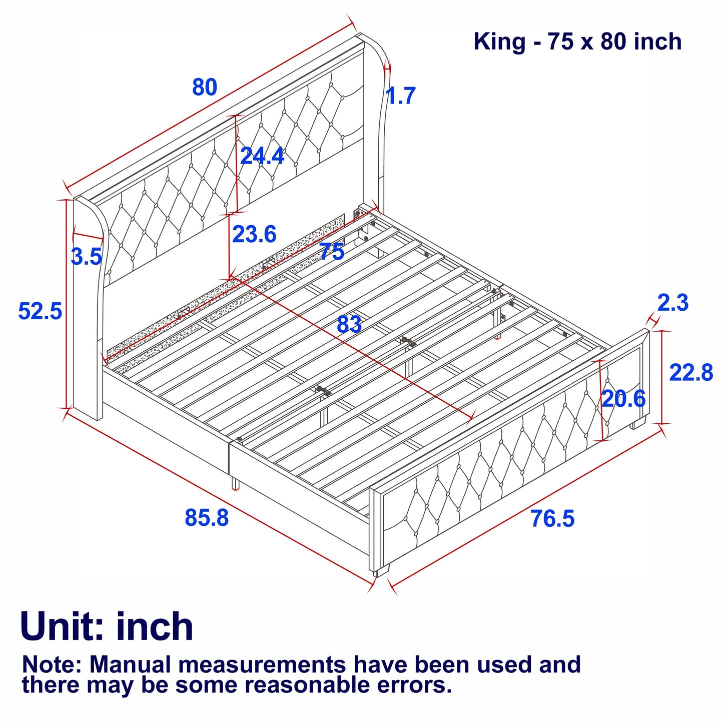 Lucinda King Bed