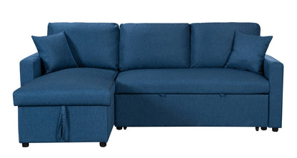 Paisley Reversible Sleeper Sectional Sofa