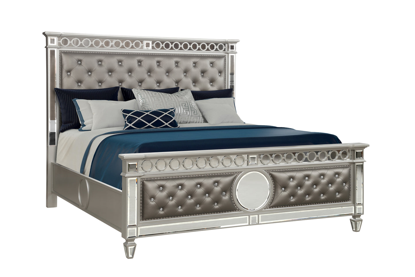 Symphony King Bed (silver)