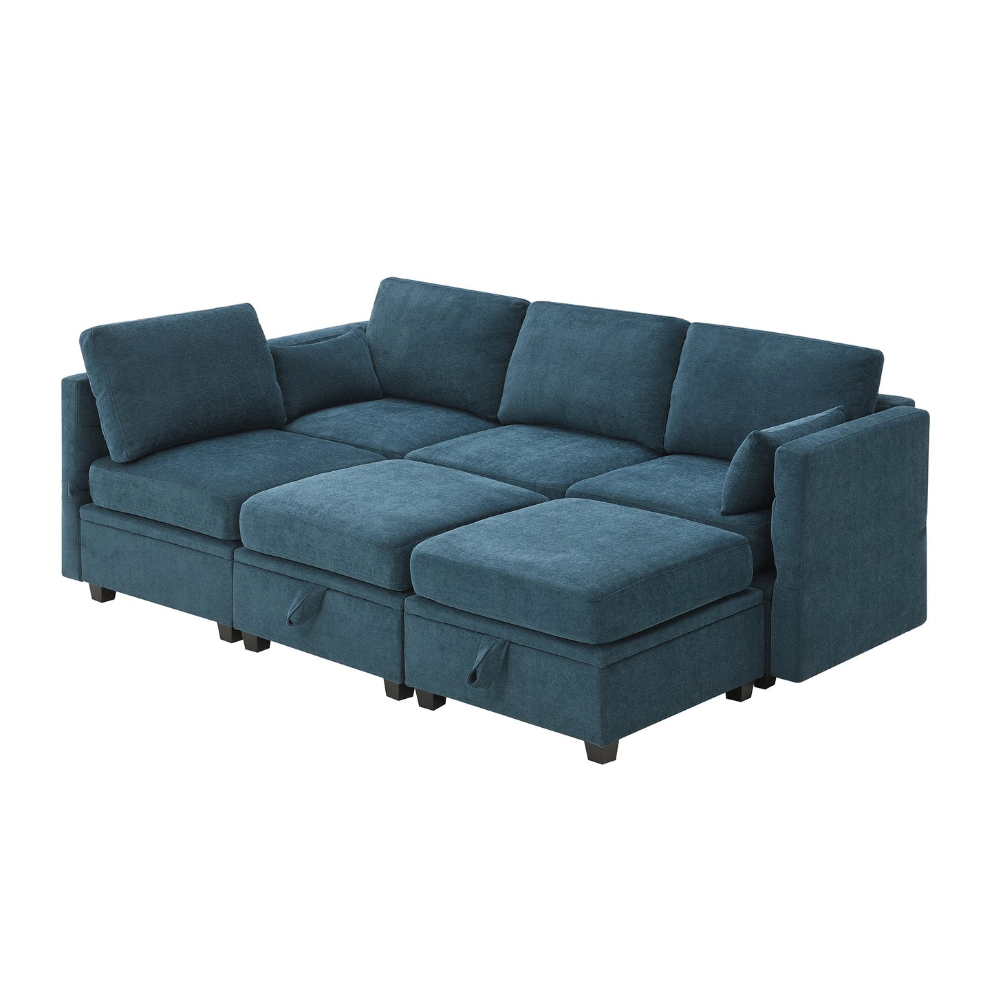 Chenille Modular Sectional Sofa