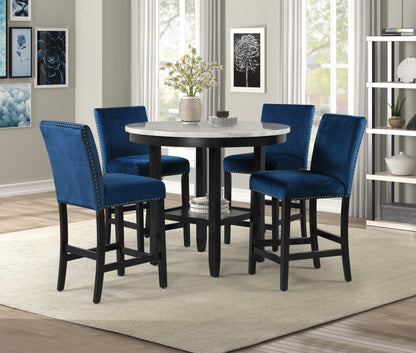 Dallas 5 Piece Counter Height Dining Table Set
