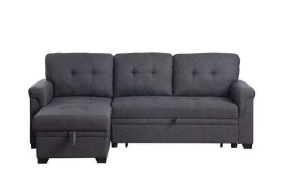 Lucca Linen Sectional Sofa