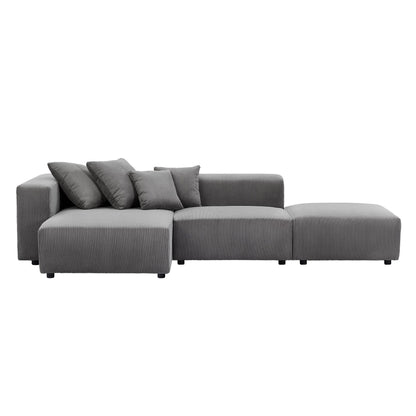 Audrey Corduroy Sectional Sofa