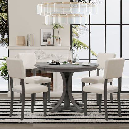 Peta 5 Piece Dining Table Set