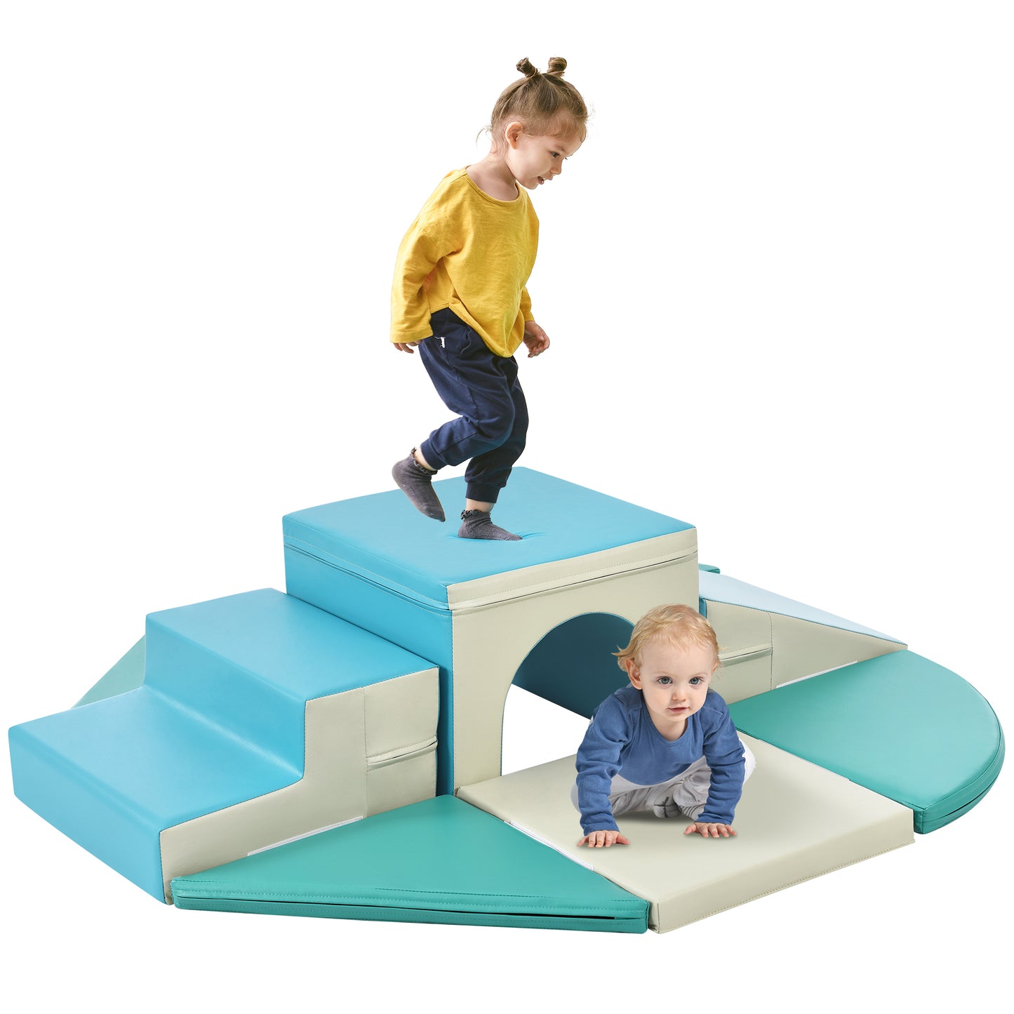 Soft Climb and Crawl Foam Play Set 9 in 1