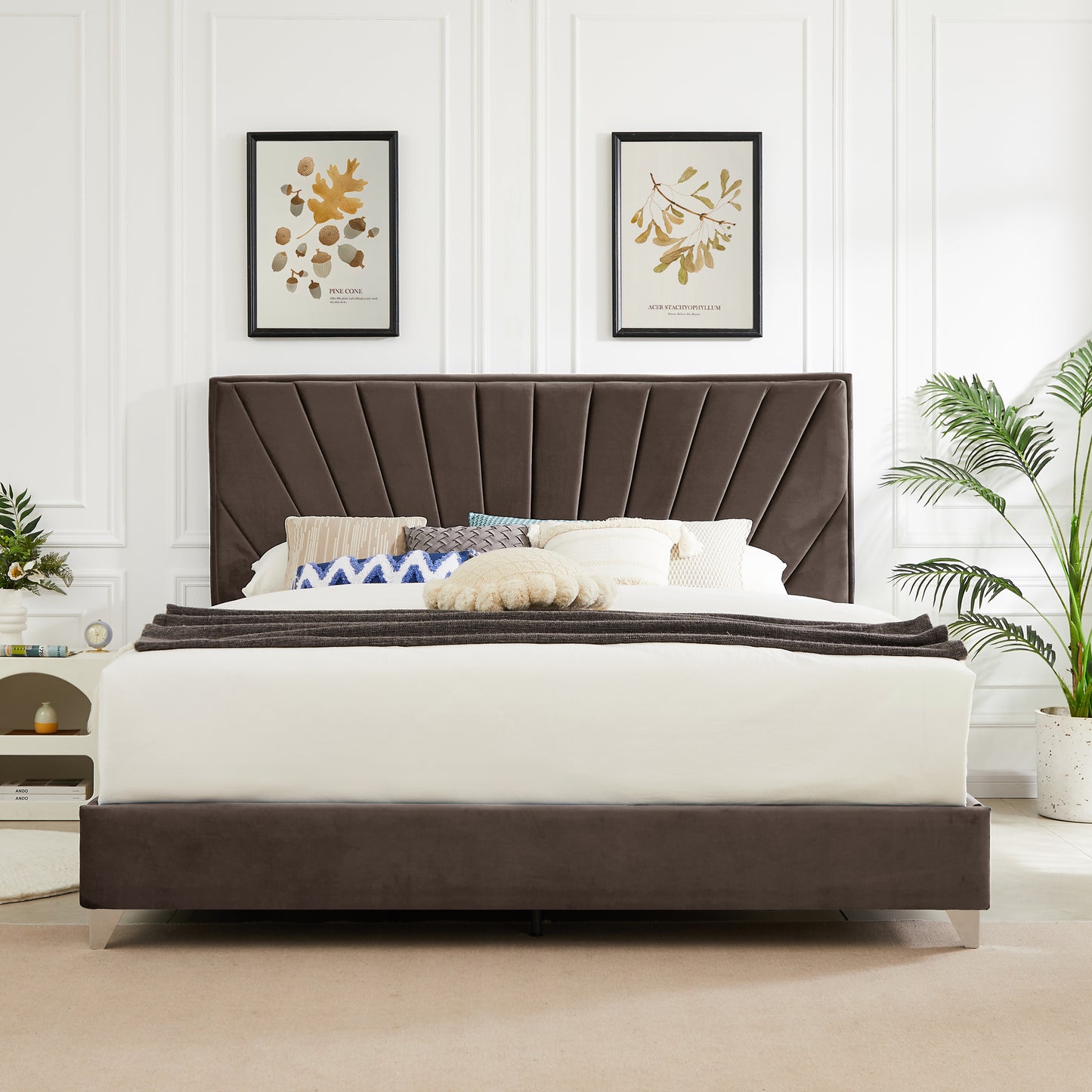 Sun King Bed (brown)