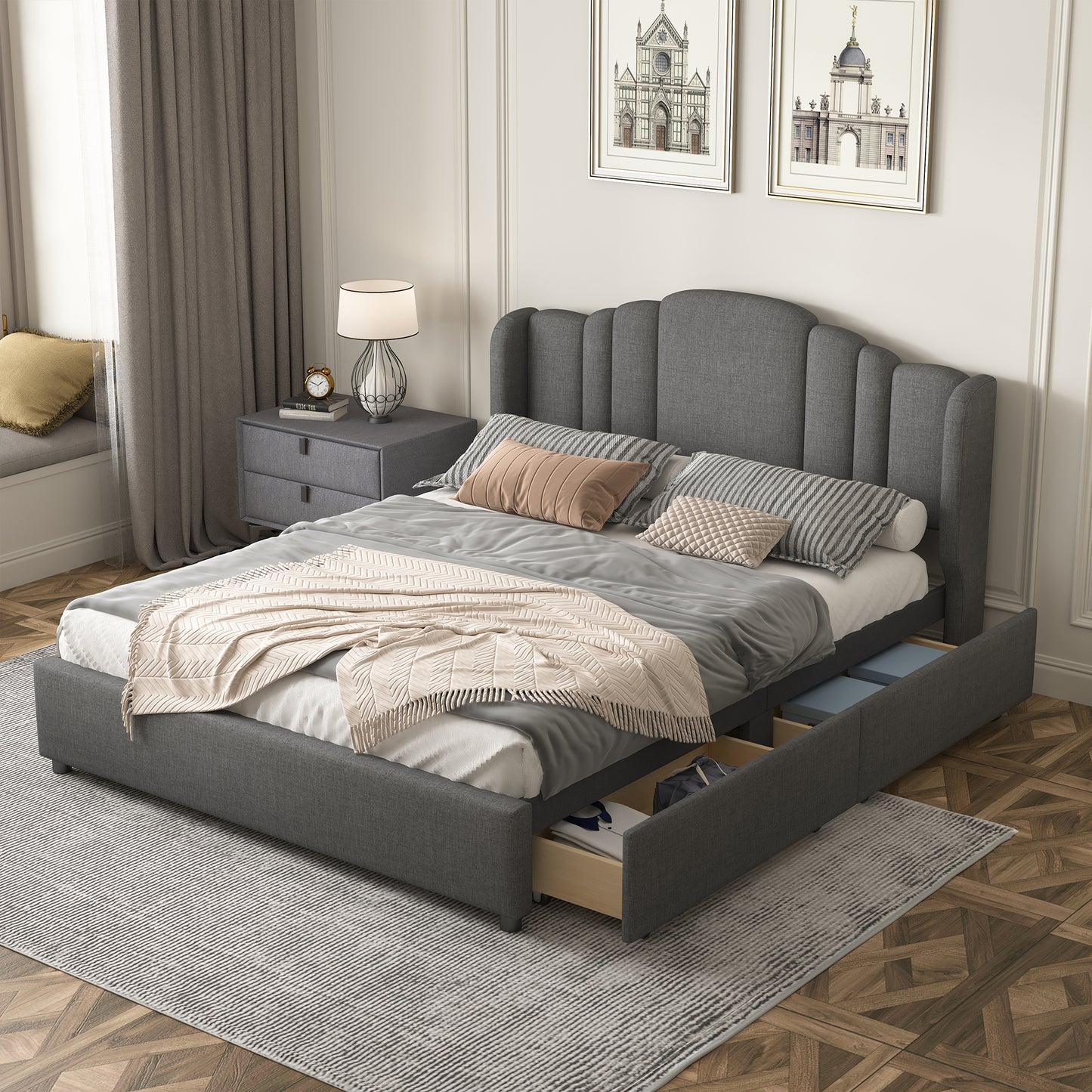 Madrid Queen Size Bed