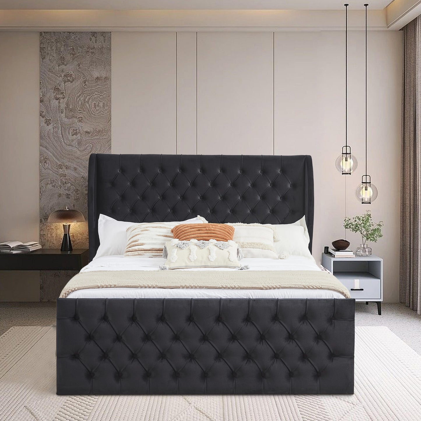 Rodeo King Bed (black)