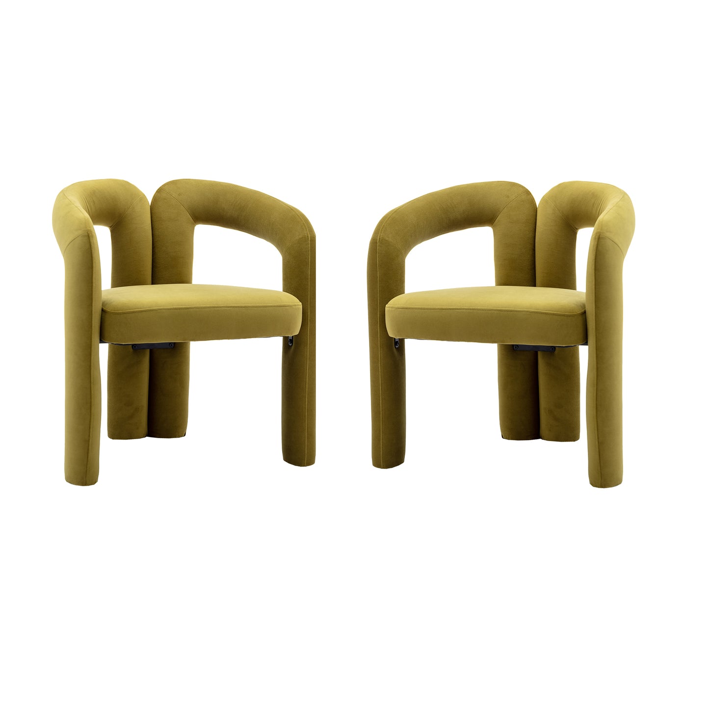 Ellen Olive Dining/Accent Chairs, Set of 2