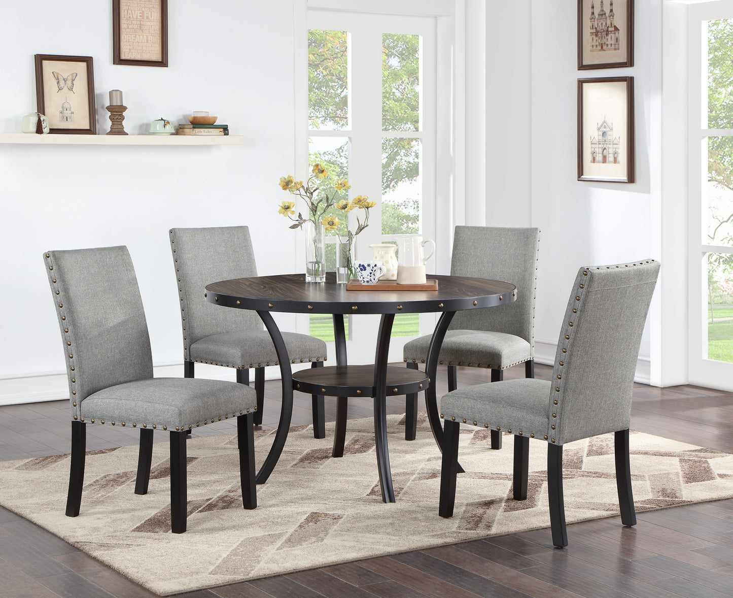 Kara 5-Piece Dining Table