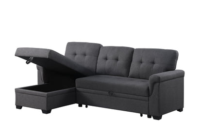 Lucca Linen Sectional Sofa