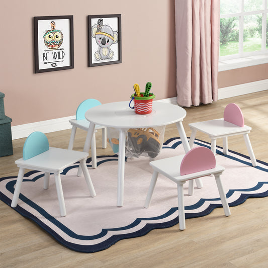 Children's Table with 4 Chairs